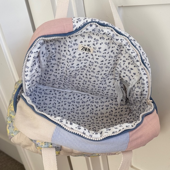 Zara Floral Patchwork Quilted Duffel Bag - Picture 5 of 7